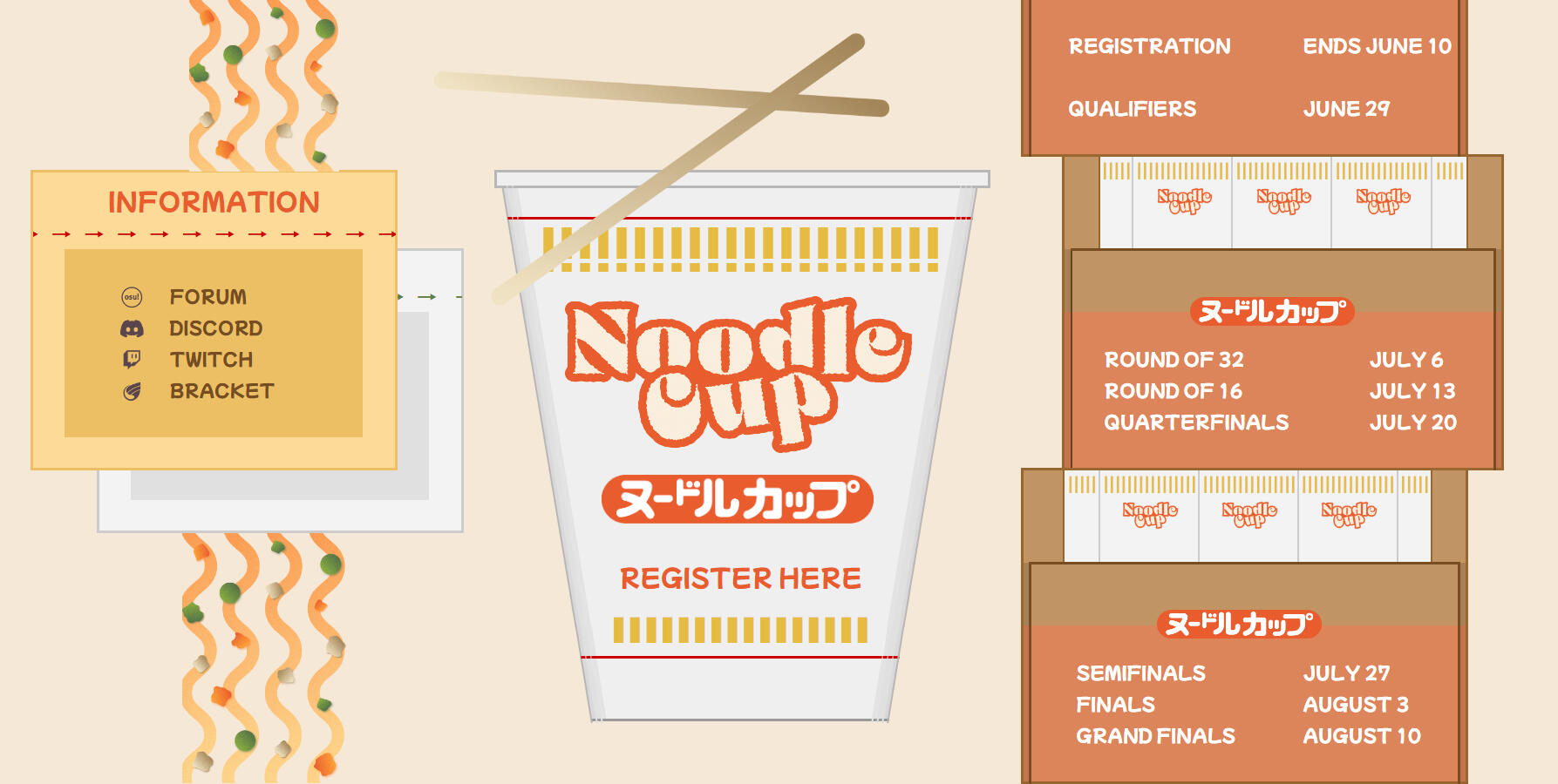 Noodle Cup - GFX by Lumeiii