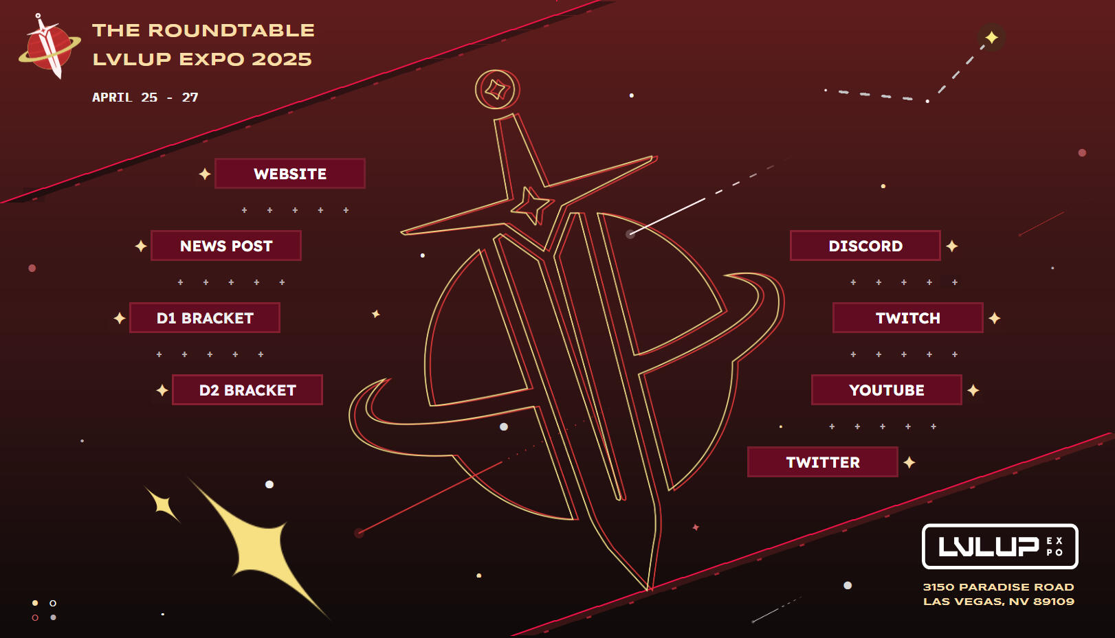 The Roundtable Open 2025 - GFX by fFrequence